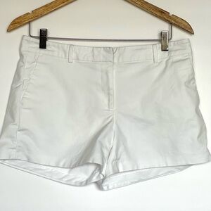MICHAEL KORS - White Chino Shorts - Women’s 8
